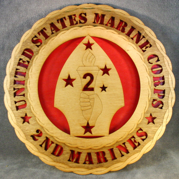 2nd Marine Division Wall Tribute